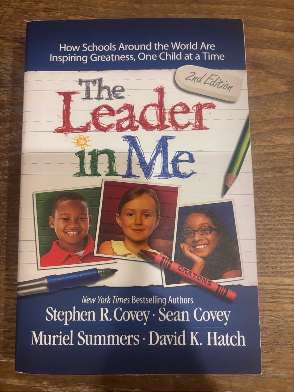 The Leader in Me Kids Book - Blue/White Cover
